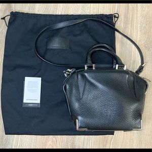 Alexander Wang black leather mini Emile bag